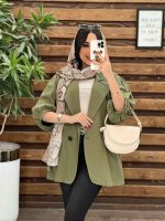 مانتو یقه انگلیسی