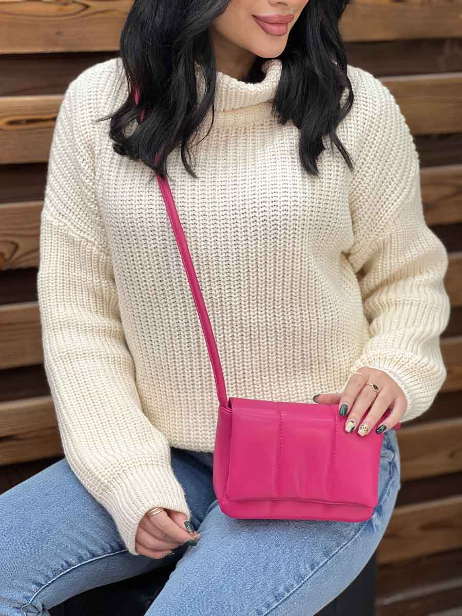 کیف کاپشنی چرم ZARA در ونوس مد کیف کاپشنی چرم ZARA در ونوس مد