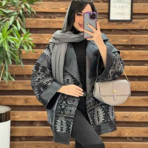 پالتو ترکیبی طرح سنتی در ونوس مد