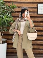 مانتو یقه انگلیسی
