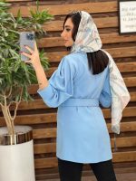 مانتو آستین پفی