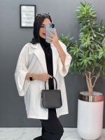 مانتو سفید
