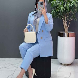 ست کت و شلوار آستین پاکتی در ونوس مد