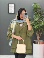 مانتو جلو دکمه