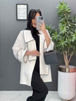 مانتو یقه دوبل