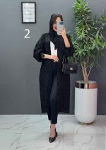 مانتو فکورا بلند کد 2490 - تصویر 2