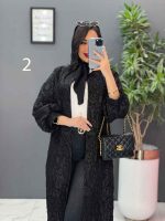 مانتو فکورا بلند کد 2490 - تصویر 8