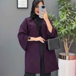 مانتو مازراتی بلند لوزی دوزی در ونوس مد