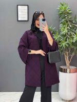 مانتو مازراتی بلند لوزی دوزی در ونوس مد