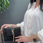 کیف بند زنجیری آویزدار YSL