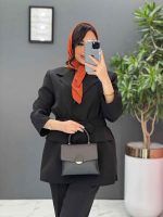 مینی اسکارف آجری