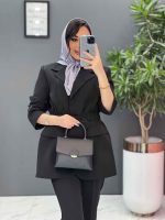 مینی اسکازف طوسی