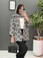 مانتو یقه دوبل