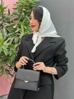 مینی اسکارف سفید