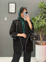 مانتو یقه آمریکایی