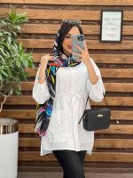 مانتو سفید