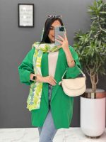 مانتو یقه آمریکایی
