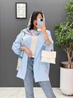 مانتو یقه آمریکایی