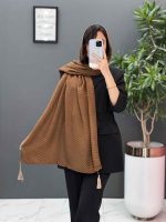 شال قهوه ای