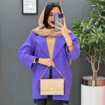 مانتو پانچ دو دکمه جیب پاکتی در ونوس مد