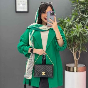 مانتو کتی سبز