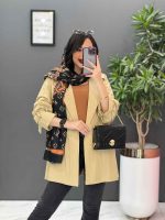مانتو لنین پشت ژیله کد 2628 - تصویر 4