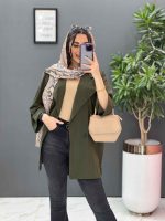 مانتو یقه انگلیسی