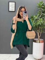 مانتو یقه مردونه