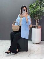 مانتو آستین مغزیدوزی