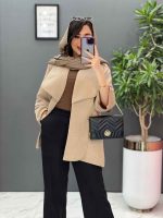 مانتو یقه دوبل