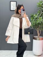 مانتو یقه دوبل