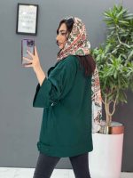 مانتو بغل سه دکمه