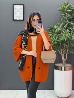 مانتو پانچ یقه مثلثی در ونوس مد