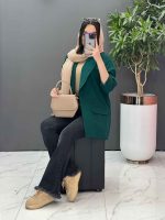 مانتو کتی چهاردکمه یقه آرشال کد 2684 - تصویر 28