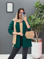 مانتو کتی چهاردکمه یقه آرشال کد 2684 - تصویر 16