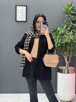 مانتو کتی چهاردکمه یقه آرشال کد 2684 - تصویر 24