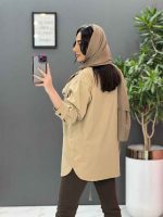 مانتو یقه مردونه