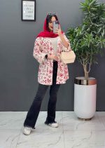 مانتو طرح دار