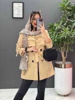 مانتو یقه دوبل