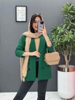 مانتو کتی چهاردکمه یقه آرشال کد 2684 - تصویر 22