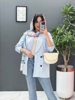مانتو کتی چهاردکمه یقه آرشال کد 2684 - تصویر 27