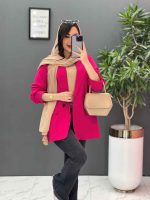 کتی دودکمه یقه انگلیسی