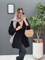 مانتو لنین مشکی