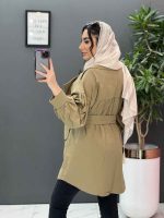 مانتو چین دار