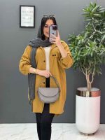 شومیز خردلی