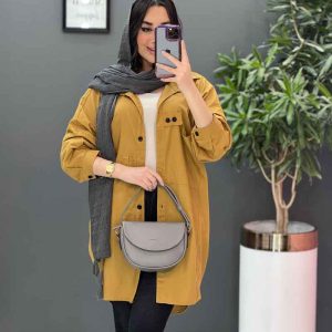 شومیز خردلی