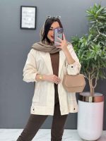 مانتو لنین پاگن دار پشت پیله کد 2689 - تصویر 11