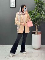مانتو مازراتی یقه انگلیسی