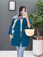 مانتو یقه مثلثی
