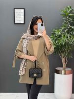 مانتو یقه انگلیسی
